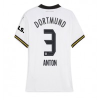 Borussia Dortmund Waldemar Anton #3 Kolmaspaita Naiset 2024-25 Lyhythihainen